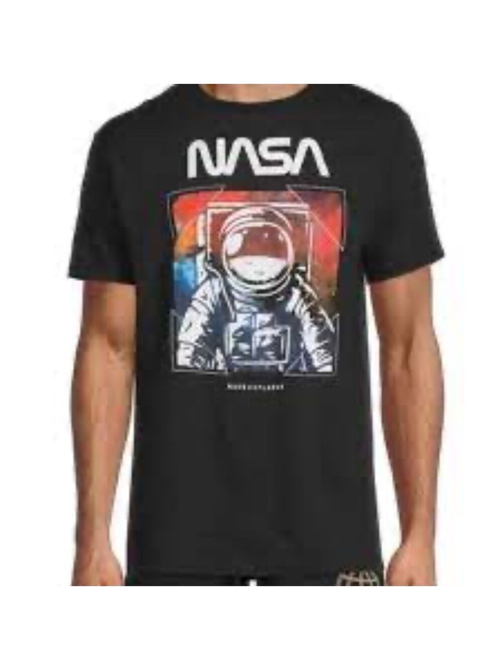 Hyper Space NASA Moon Explorer Short Sleeve T-Shirt